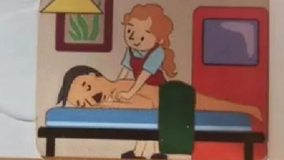 兒童繪本出現(xiàn)裸身男子按摩畫面