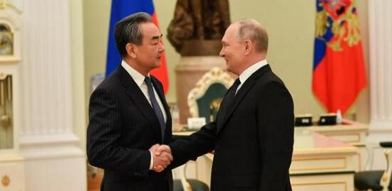 俄羅斯總統(tǒng)普京會見王毅