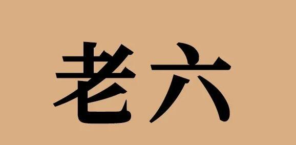 老六這個(gè)梗出自哪里